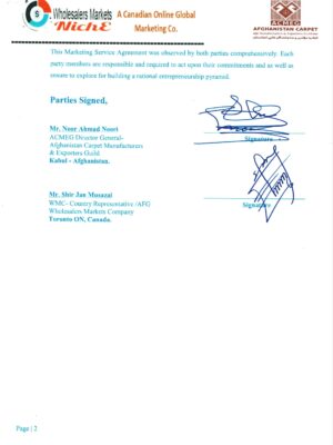 Agreement 2nd page